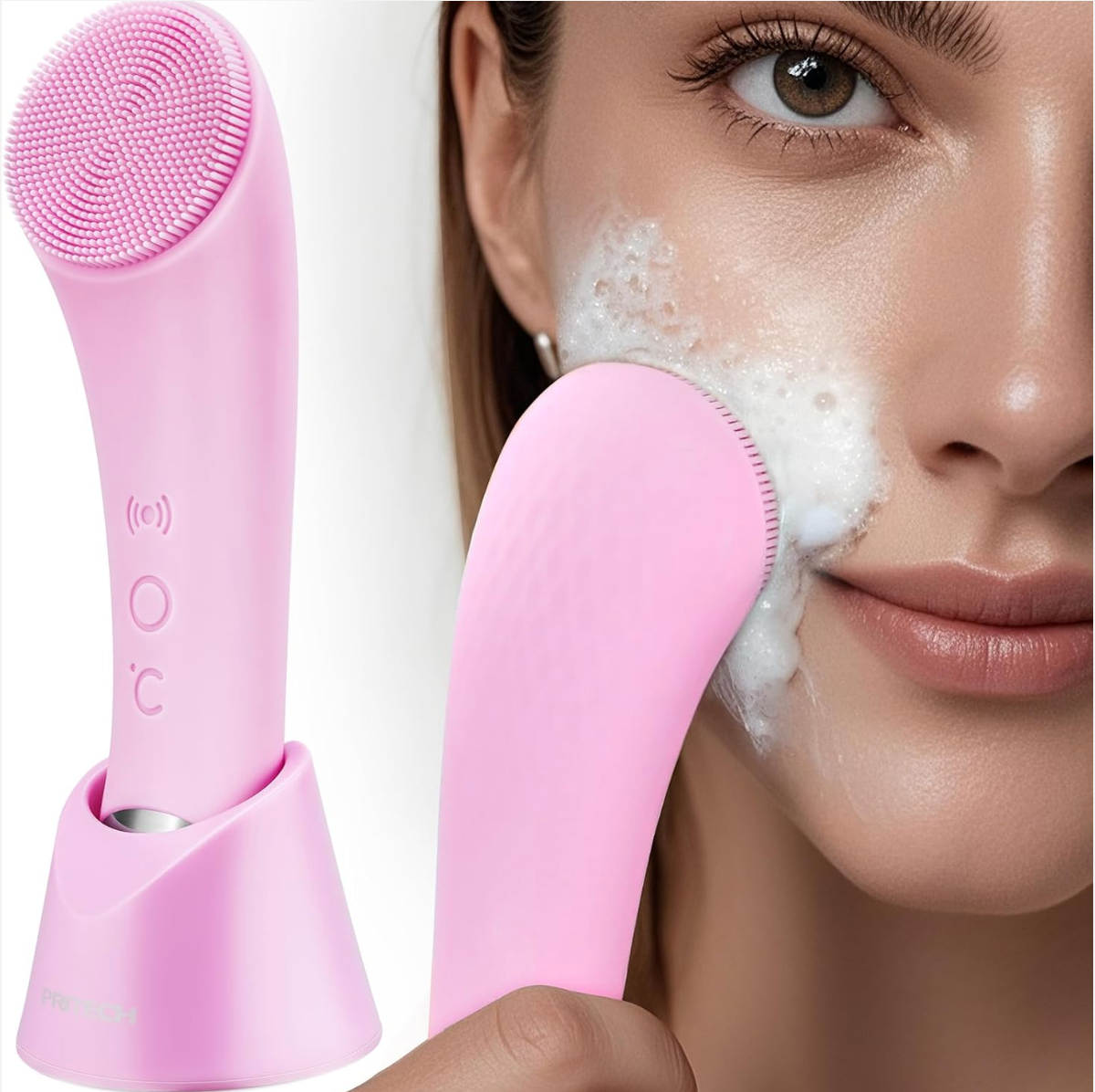 🔥50% OFF + FREE SHIPPING TO DAY ONLY.  Brosse faciale en silicone PRITECH